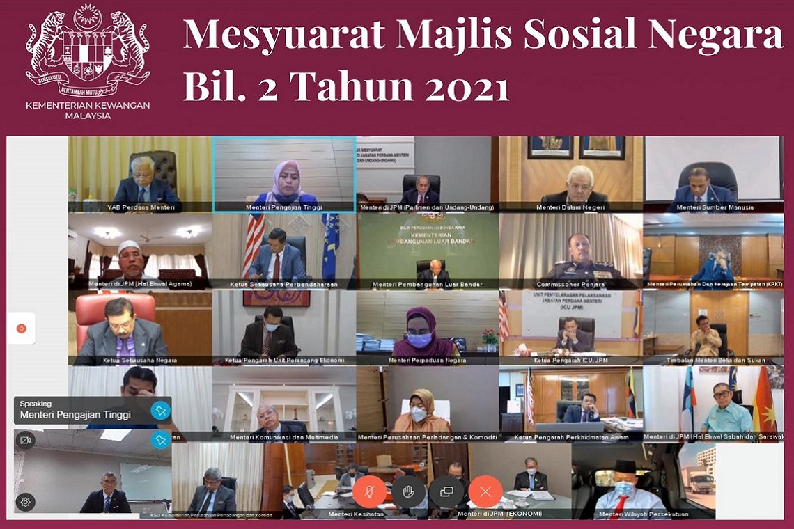 Mesyuarat Majlis Sosial Negara Bil.2/2021